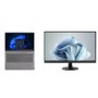 Lenovo V15 G3 15.6 "  FHD Windows 11 Pro Laptop with Lenovo ThinkVision C27-40 27" FHD Monitor