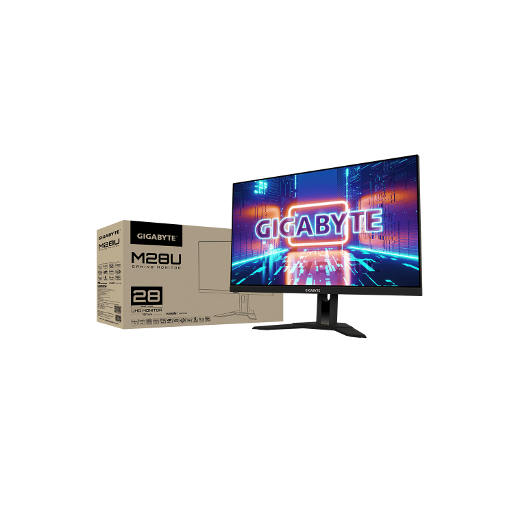 Bundle of GIGABYTE AORUS 15X Gaming Laptop and GIGABYTE M28U 28" IPS 4K UHD Gaming Monitor