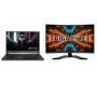 Gigabyte AORUS 15X Intel Core i9 16GB 1TB RTX 4060 165Hz 15.6 Inch Windows 11 Gaming Laptop with  Gigabyte G32QC A 32" QHD VA 165Hz Curved Gaming Monitor