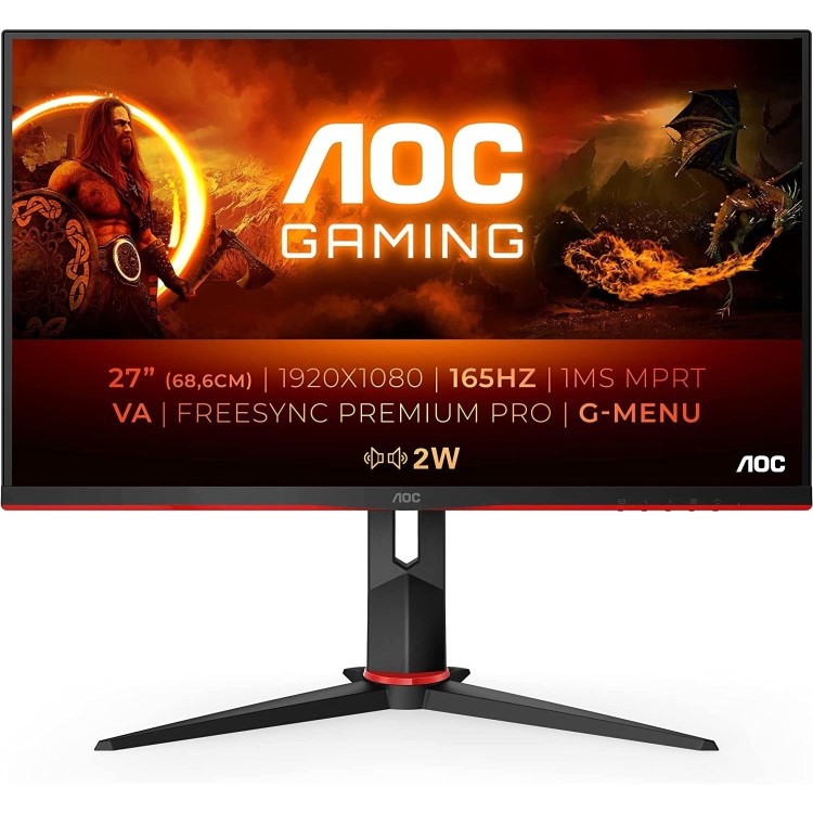 ASUS TUF Gaming F15 15.6 " Windows 11 Home Gaming Laptop with AOC 27G2SPAE 27" FHD Gaming Monitor