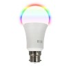 electriQ Smart dimmable colour Wifi Bulb with B22 bayonet ending - Alexa &amp; Google Home compatible - 10 Pack