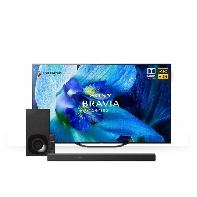 Sony BRAVIA 55" 4K Ultra HD Android Smart OLED TV with Soundbar & Wireless Subwoofer