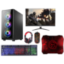REACT Core i3-10100F 16GB 1TB SSD GeForce GT 1030 No OS Desktop Gaming PC With Marvo Scorpion CM409-UK & electriQ Gaming Monitor Gaming PC Bundle