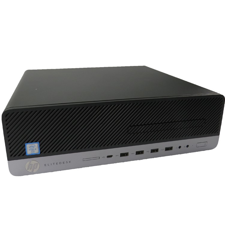 Refurbished HP EliteDesk 800 G3 Core i5 6th Gen 16GB 256GB Windows 10 Professional SFF Desktop
