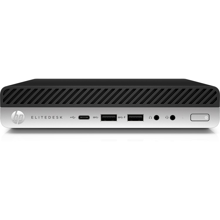 Bundle of Refurbished HP EliteDesk 800 G4 with Gaming Monitor Single Monitor Arm Keyboard Mouse HDMI Cable and PC Mount Bracket