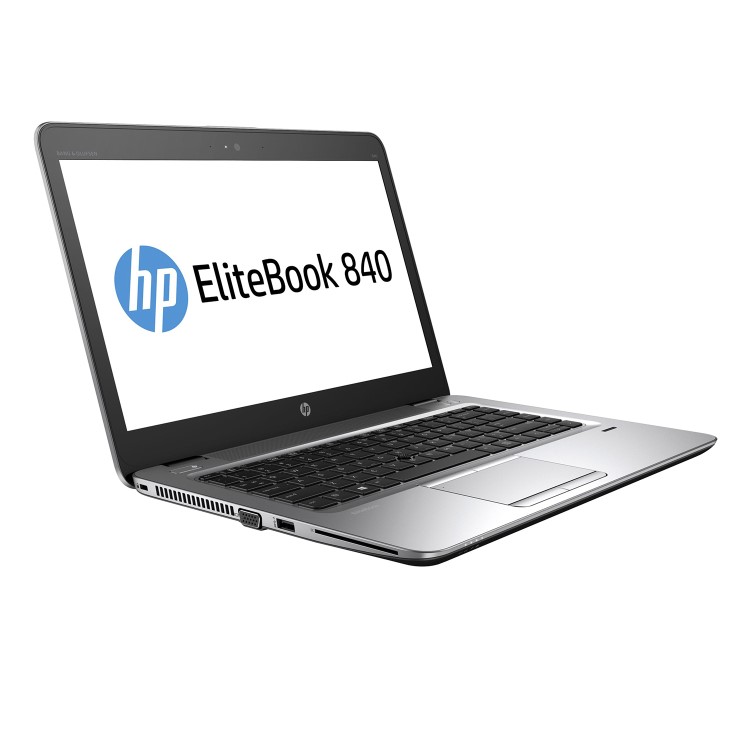 Refurbished HP EliteBook 840 G3 Ultrabook Core i5 6th gen 8GB 256GB 14 Inch Windows 10 Pro Laptop with Laptop Backpack with Genius NX-7000 Wireless Mouse Black