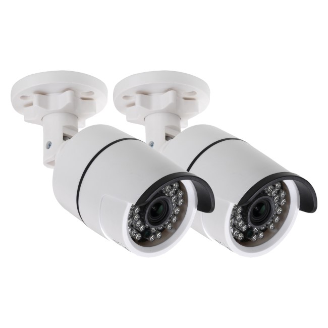 electriQ 1080p HD Additional CCTV Cameras - 2 Pack