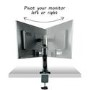 electriQ 27" QHD 1440p 95Hz FreeSync HDR Monitor with Single Monitor Arm