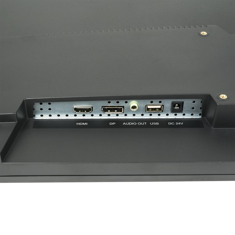electriQ 27" QHD 1440p 95Hz FreeSync HDR Monitor with Single Monitor Arm