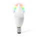 electriQ Smart WIFI Candle LED Bulb with B15 bayonet base - Changeable colour Dimmable Pre-set timer - Compatible with Alexa Echo and Google Home