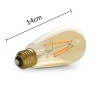 electriQ Smart dimmable Wifi filament bulb with E27 screw fitting - 10 Pack