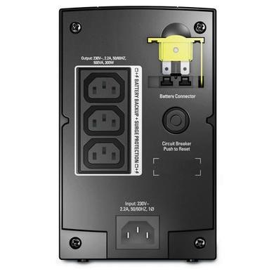 APC Back-UPS 300 Watts /500 VA  3 x C13  Input 230V /Output 230V