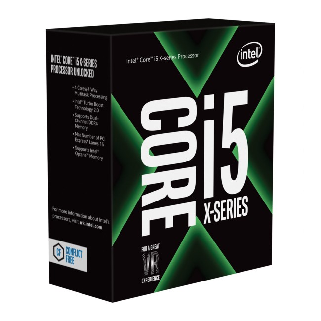 Intel Core i5-7640X Kaby Lake-X LGA 2066 Quad Core Unlocked Processor