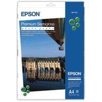 Epson Premium Semigloss Photo Paper - semi-gloss photo paper - 20 sheet(s) Epson Premium Semigloss Photo Paper - semi-gloss photo paper - 20 sheet(s)