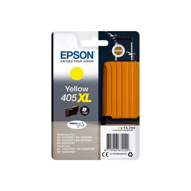 EPSON 405XL High Capacity Yellow Ink Cartridge