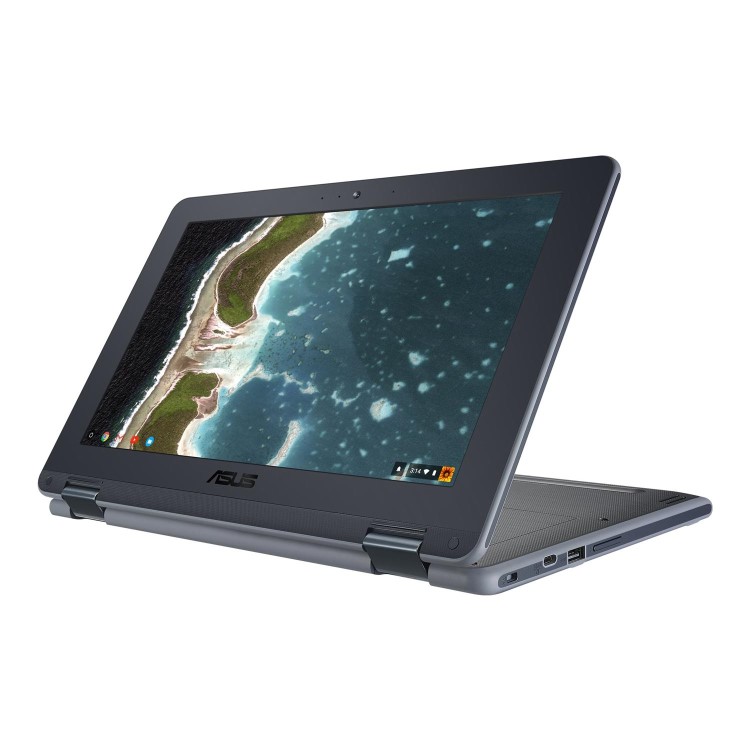 Refurbished Asus Flip C213NA Intel Celeron N3350 4GB 32GB 11.6 Inch Convertible Chromebook