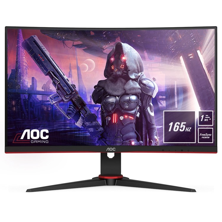 AOC C24G2AE/BK 23.6" Full HD 165Hz 1ms Curved Gaming Monitor
