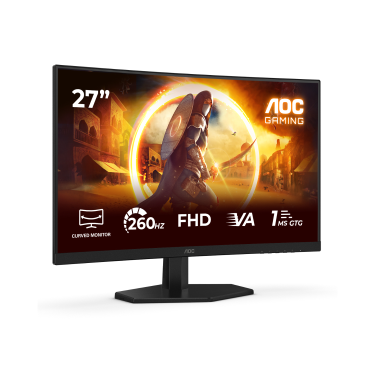 AOC C27G42ZEP 27" Fast VA Full HD 240Hz 0.5ms Curved Gaming Monitor