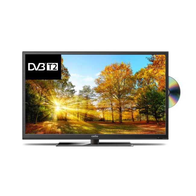 GRADE A1 - Cello 32" 720p HD Ready TV with Built-in DVD Player and Freeview HD