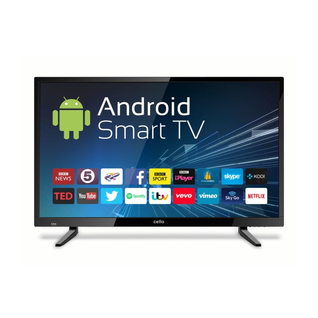 Cello 32" 720p HD Ready Smart LED TV with Android and Freeview HD 