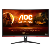AOC C32G2ZE 31.5" VA Full HD 240Hz 0.5ms Curved Gaming Monitor AOC C32G2ZE 31.5" VA Full HD 240Hz 0.5ms Curved Gaming Monitor
