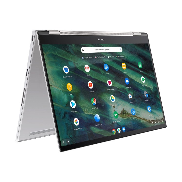 Asus Flip C436 Core i5-10210U 16GB 256GB SSD 14 Inch Chromebook - White
