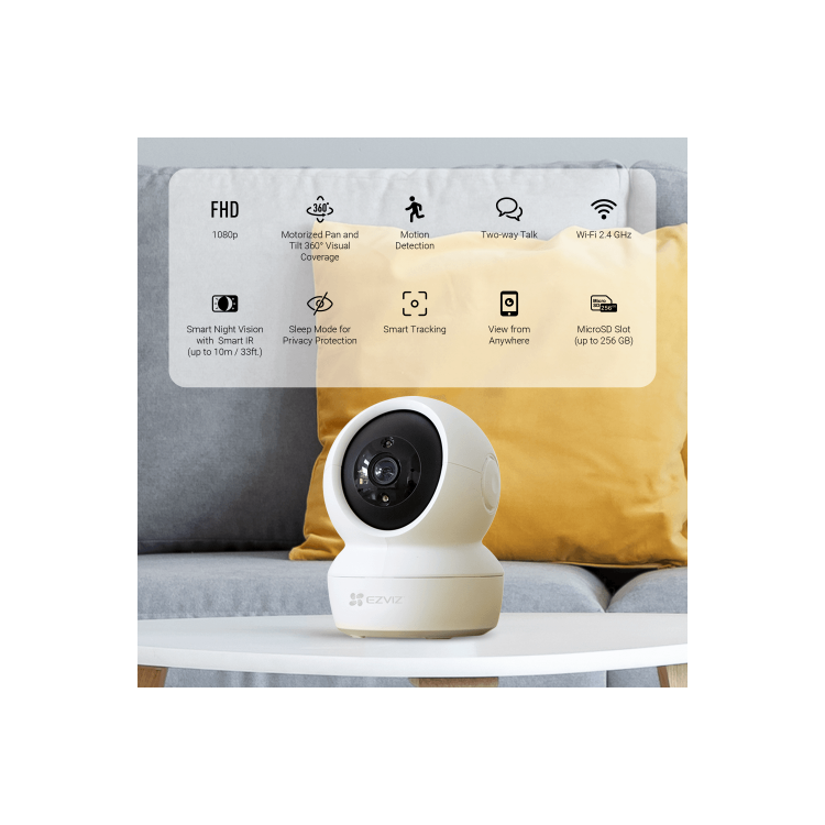 EZVIZ C6N 2MP Full HD Smart Indoor Security PT Camera
