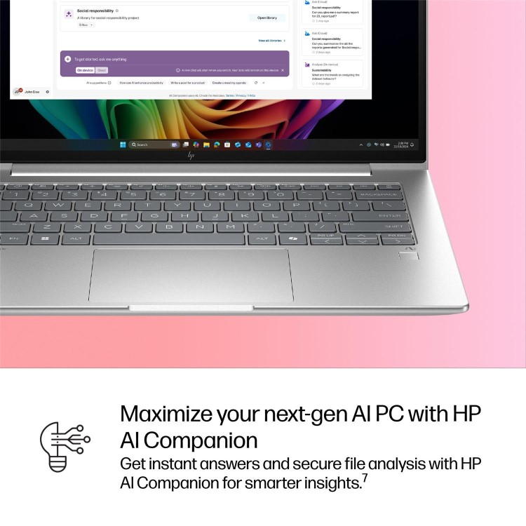 HP EliteBook 6 G1q Next Gen AI Qualcomm Snapdragon 32GB RAM 512GB SSD 14 Inch Windows 11 Pro Laptop