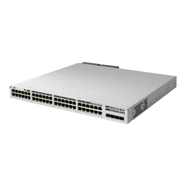 Cisco Catalyst 9300L - Network Essentials - switch - L3 - 48 x 10/100/1000 + 4 x 10 Gigabit SFP+ (uplink) - rack-mountable