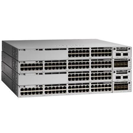 Cisco Catalyst 9300 Series 9300X 48-Port mGig UPoE+ 1/2.5/5/10Gigabit Ethernet Managed L3 Rack-mountable Network Advantage Switch 