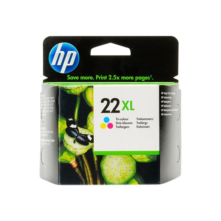 HP 22XL Tri-Colour Ink Cartridge 