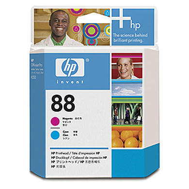 HP 88 Magenta & Cyan printhead for HP OJ Pro K550- printhead
