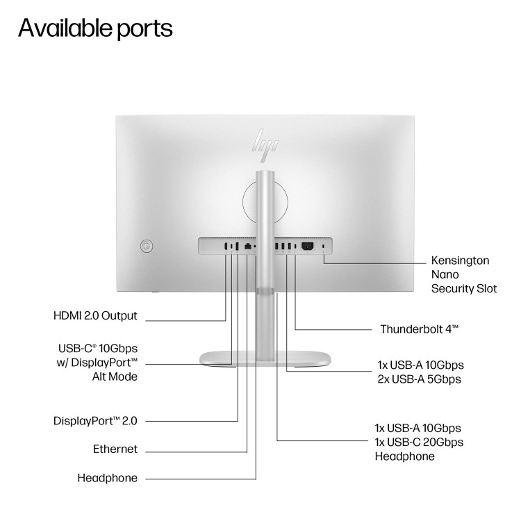 EliteStudio 8 All-in-One G1i 23.8 inch Desktop AI PC, 23.8", Windows 11 Pro, Intel Core™ Ultra 5, 16GB RAM, 512GB SSD, FHD