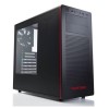 Riotoro CR480 Mid Tower ATX Case - Black &amp; Red