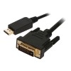 2-POWER Unknown Cable Displayport to DVI Cable - 2 Metre