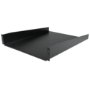 Black Standard Universal Server Rack Cabinet Shelf 22" Deep