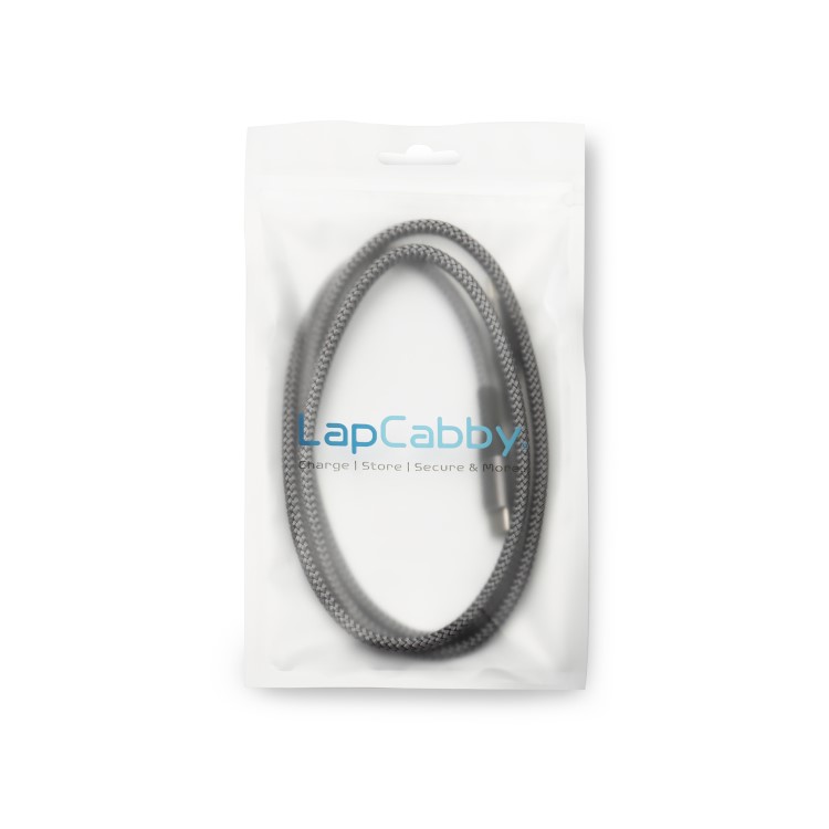 LapCabby 100W 1 Meter USB-C to USB-C Cable 50 Packs