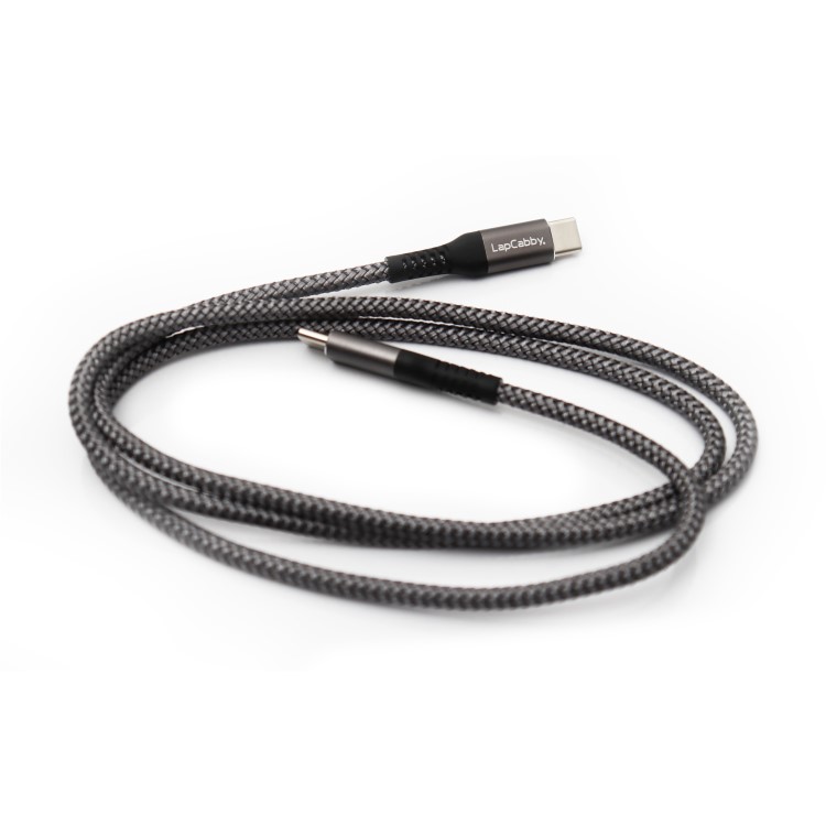 LapCabby 100W 1 Meter USB-C to USB-C Cable 3 Packs