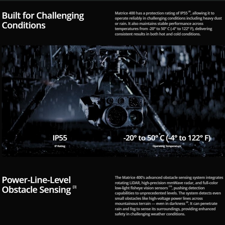 DJI Matrice 400 Enterprise Drone Worry-Free Plus Combo