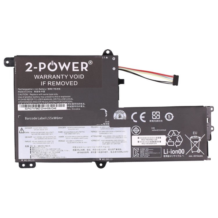 2-Power Laptop Battery Pack 11.4V 4500mAh
