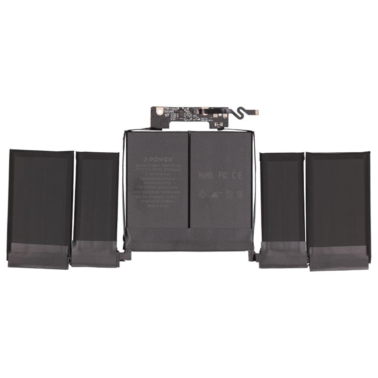 2-Power Laptop Battery Pack 11.41V 5100mAh