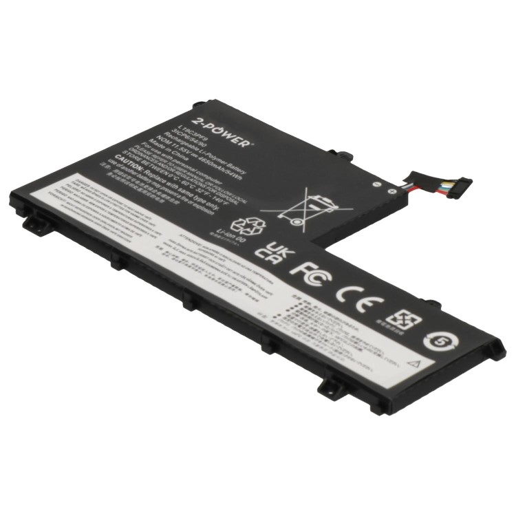 2-Power Laptop Battery Pack 11.55V 4650mAh