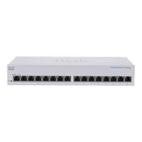 Cisco Business 110 Series 110-16T 16-Port Gigabit Ethernet Non-PoE L2 Rack-mountable Unmanaged Switch Cisco Business 110 Series 110-16T 16-Port Gigabit Ethernet Non-PoE L2 Rack-mountable Unmanaged Switch