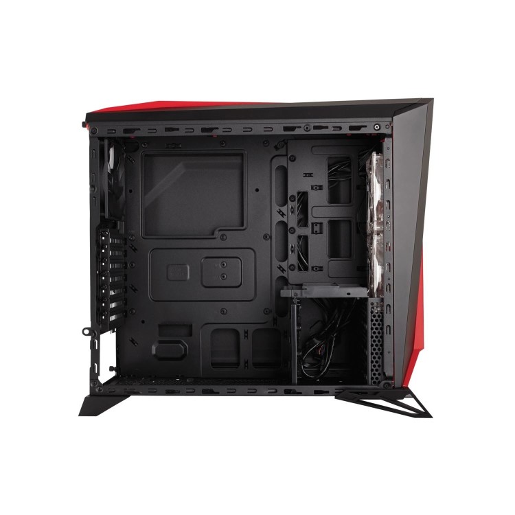 Corsair Carbide Series SPEC-ALPHA Mid-Tower Gaming Case - Black/Red