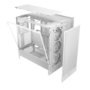NZXT H5 Flow RGB Mid Tower Gaming PC Case White