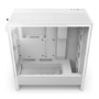 NZXT H5 Flow RGB Mid Tower Gaming PC Case White