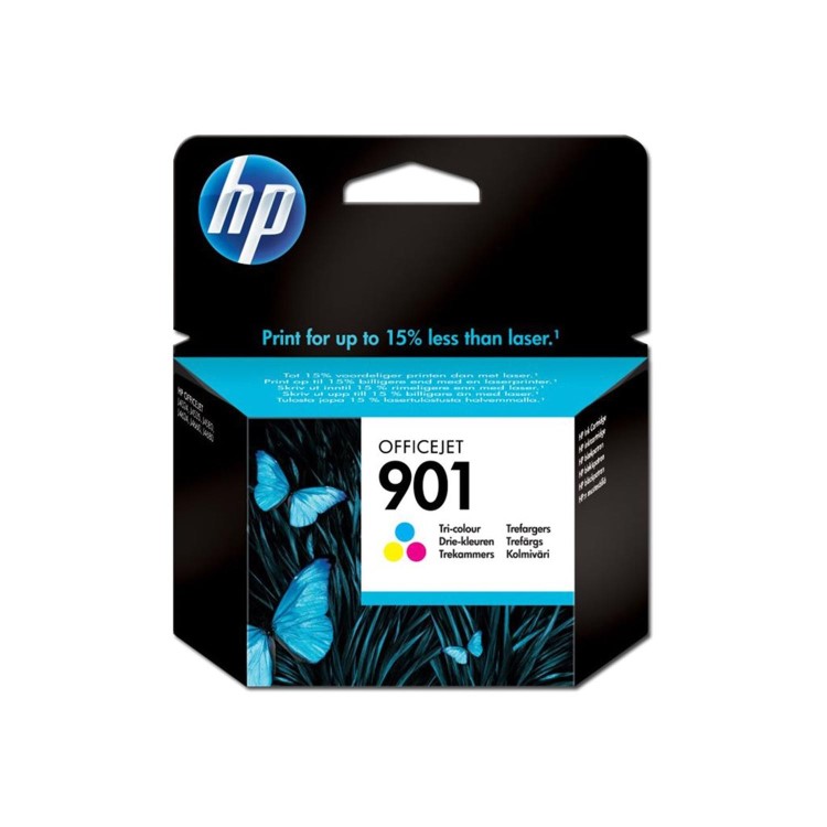 HP 901 Tri-colour Ink Cartridge Cyan Magenta and Yellow