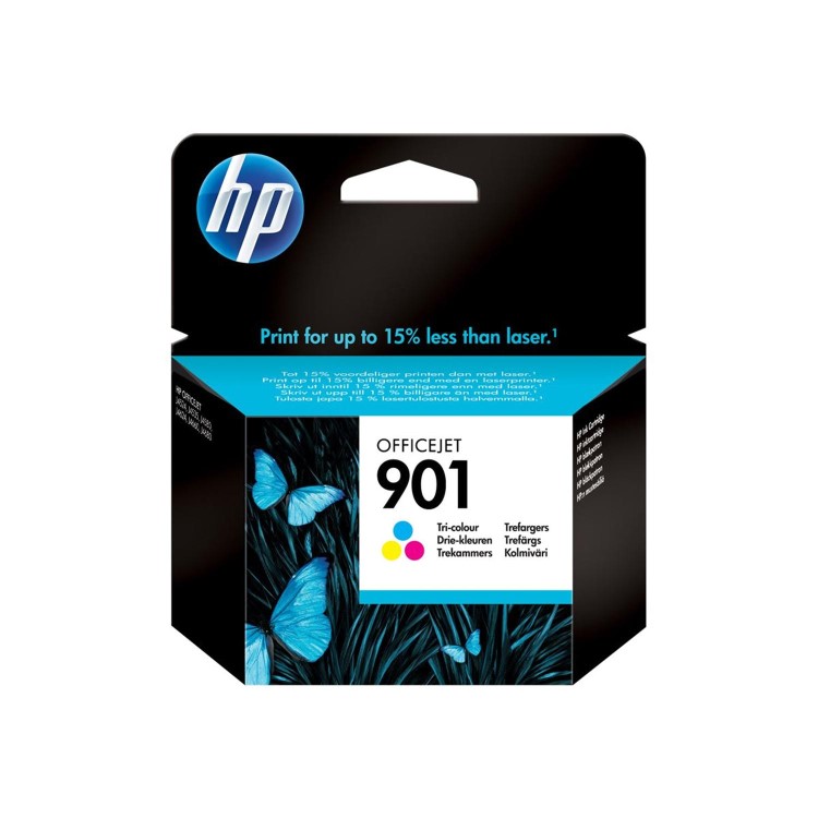 HP 901 Tri-colour Ink Cartridge Cyan Magenta and Yellow