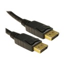 CDLDP-001LOCK OEM 1 Meter Locking DisplayPort M-M Cable Black