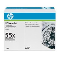 HP CE255X Black Toner Cartridge 12.5k